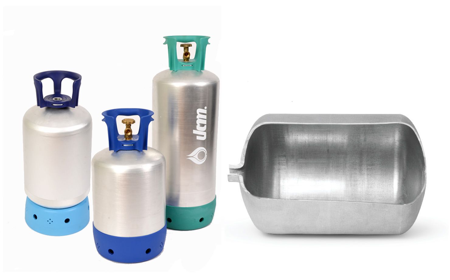 Metal Mate  Seamless Aluminum Cylinders for L.P Gas